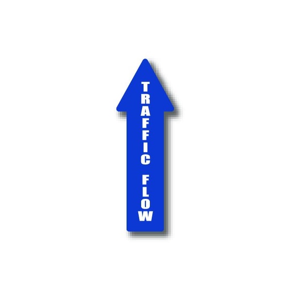 Ergomat 24in x 8in ARROW SIGNS - Traffic Flow DSV-SIGN 192 #0442UP -UEN - main